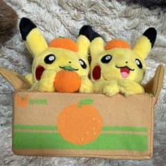 愛媛ポケモンストア限定 ピカチュウみかん箱マスコット - メルカリ