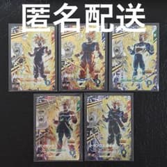 ダイバーズ 孫悟空 孫悟飯 ベジータ トランクス バーダック 5枚セット