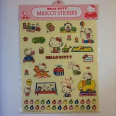 昭和レトロ 1976年 サンリオ ハローキティ シール 未開封 - メルカリ