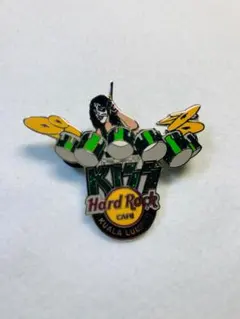 激レア！KISS x ハードロックカフェ公式コラボピン