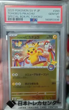 2026年最新】トウホクのピカチュウ psa10の人気アイテム - メルカリ