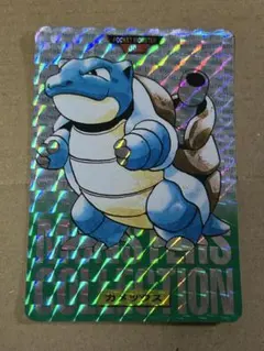 ポケモン カードダス No9.カメックス 緑 ホロ 希少