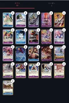 2026年最新】青紫ルフィ デッキの人気アイテム - メルカリ