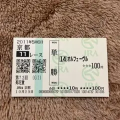 2026年最新】オルフェーヴル 馬券の人気アイテム - メルカリ