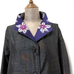 2026年最新】大島紬リメイク リバーシブルコートの人気アイテム - メルカリ