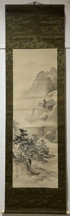 2026年最新】絹本 掛軸 山水の人気アイテム - メルカリ
