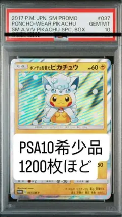 2026年最新】Pokemon Card Game カード名：ポンチョを着たピカチュウ