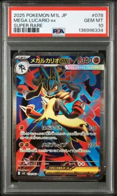 2026年最新】メガルカリオex psa10の人気アイテム - メルカリ