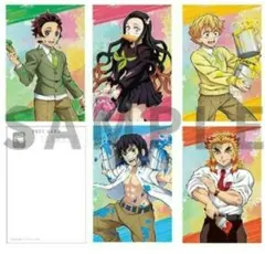 鬼滅の刃 キメツ学園 ポストカード＆アクリルフレームセット AGF2021