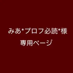2026年最新】プロフ必読様の人気アイテム - メルカリ