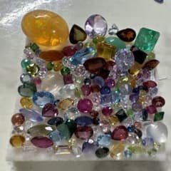 大量天然ルース他色石まとめ 2449