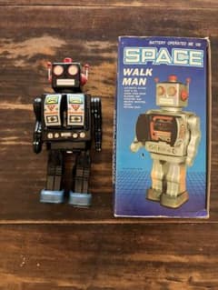 50年代 ブリキ ロボット スペースカー アサヒ玩具 ビンテージ