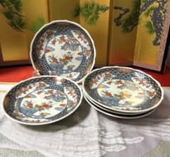 寿山窯西晴雲系皿飾り皿