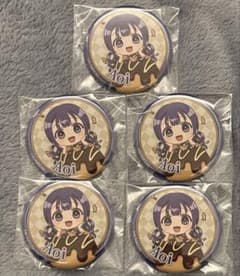 地縛少年花子くん 化け猫ゴーストホテルカフェ 缶バッジ茜葵スミレ六番