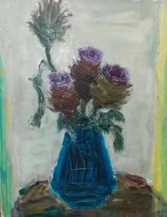 油絵「曽我梅林」 絵画 P8