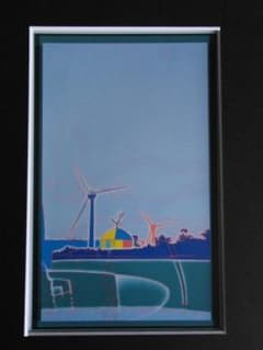 中野庸二、【purple wind】、希少な画集画