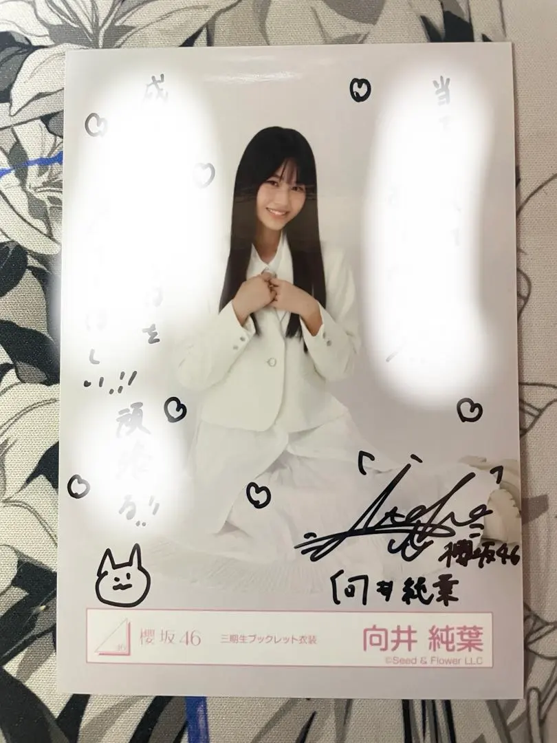 2026年最新】向井純葉 直筆サインの人気アイテム - メルカリ