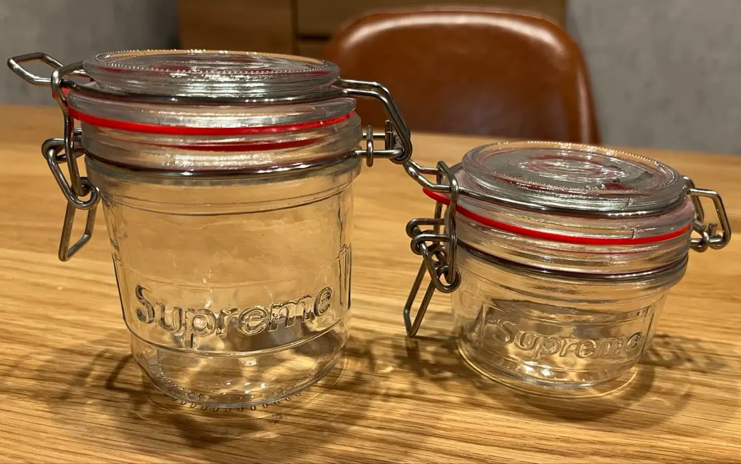 No.2314 イマン imane 四角キャニスター木ブタパッキン付 ポワージュ