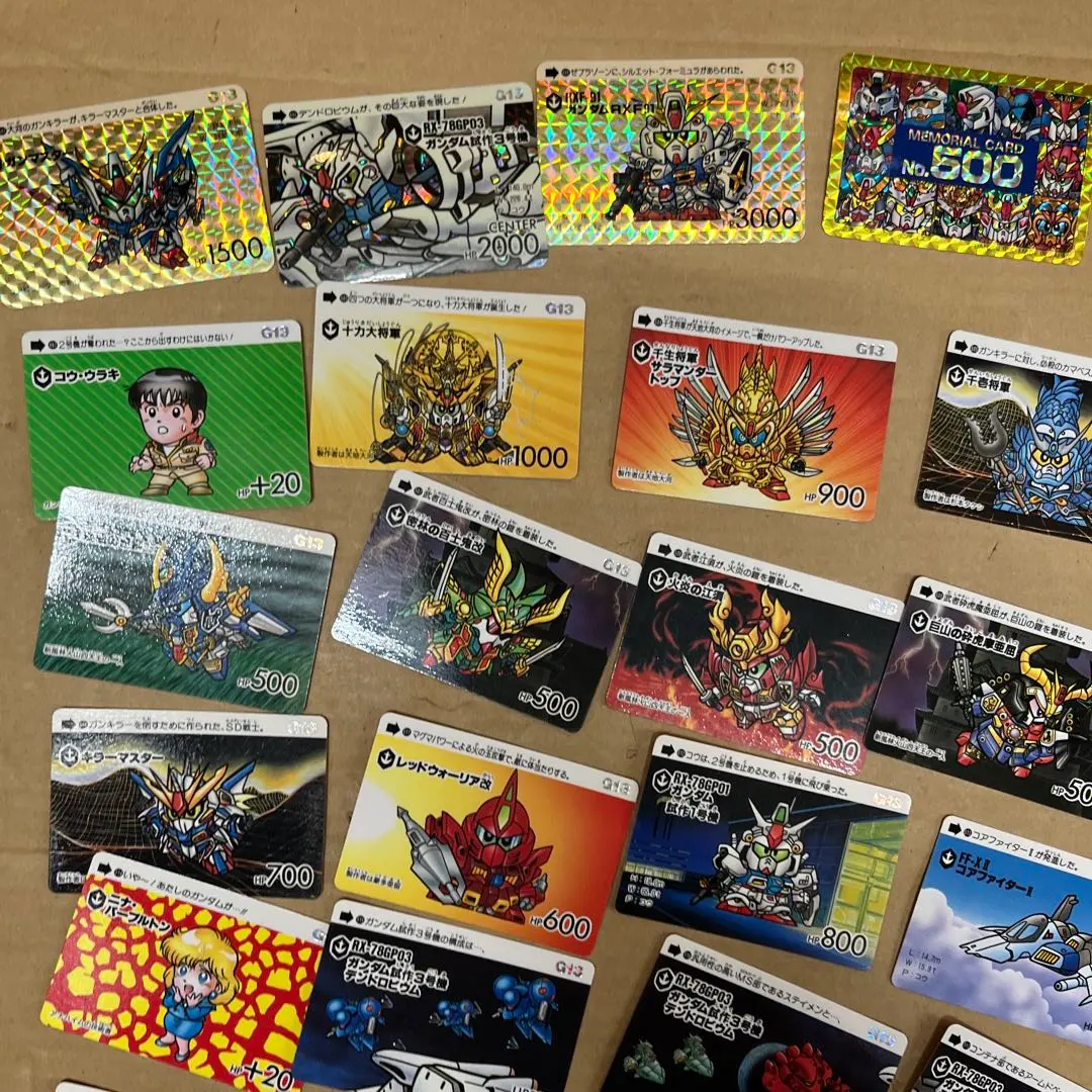 2025年最新】500MEMORIAL CARD ガンダムの人気アイテム - メルカリ