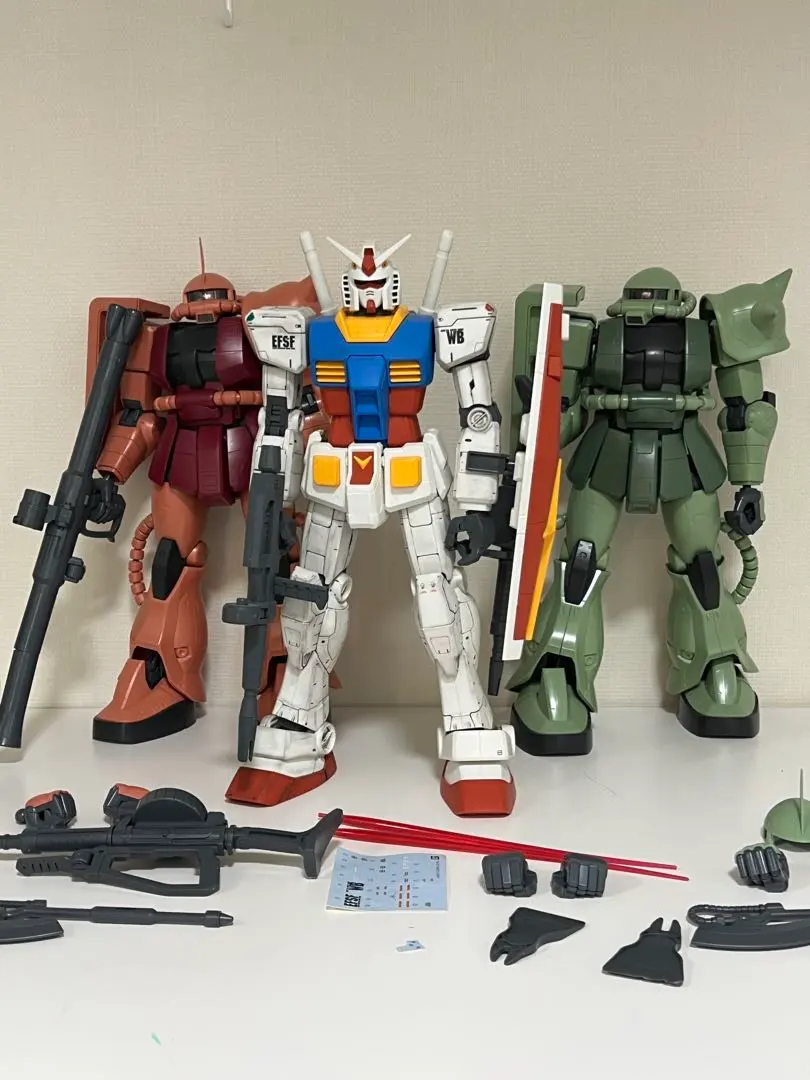 2026年最新】1/48 メガサイズ シャア専用ザクの人気アイテム - メルカリ