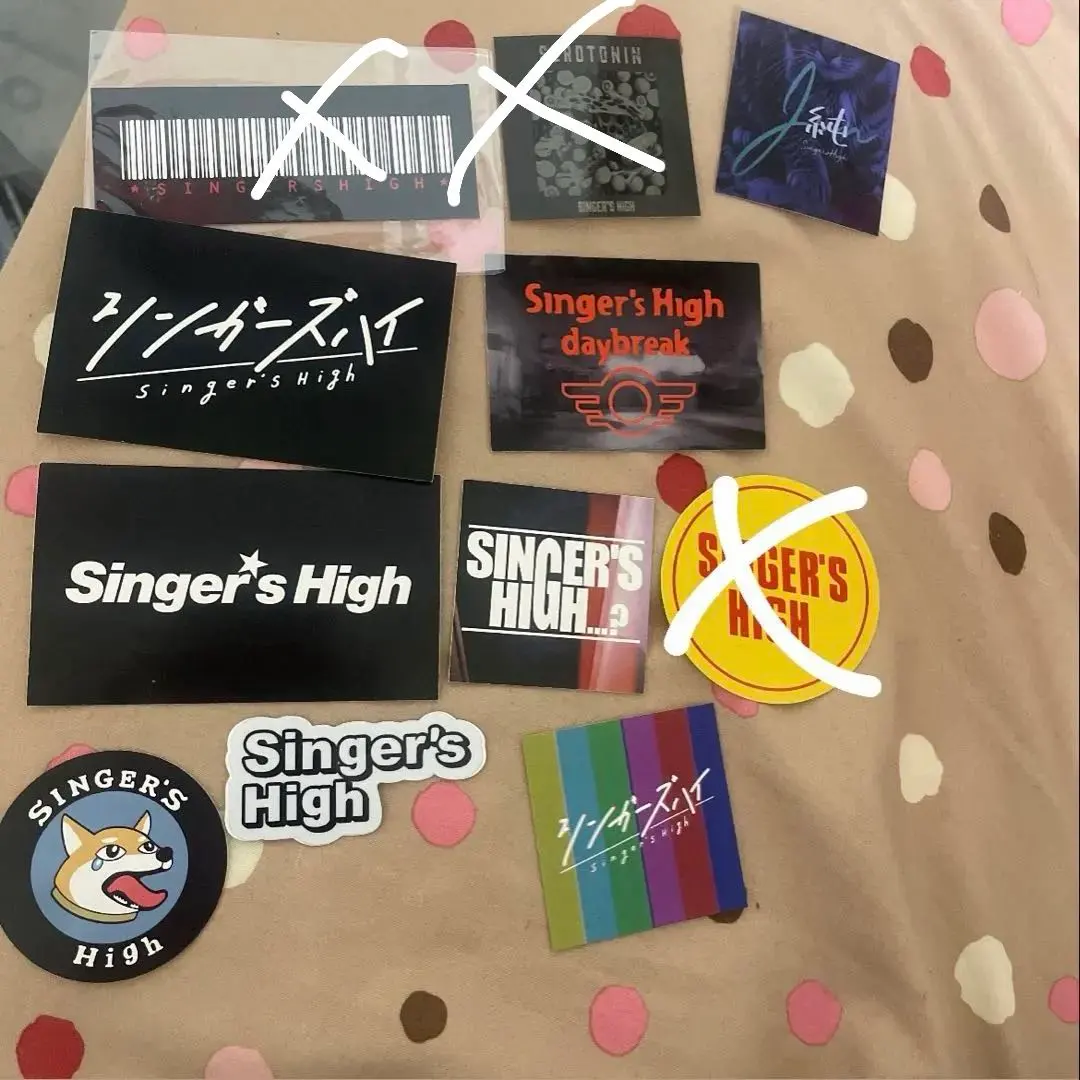 2026年最新】シンガーズハイ ステッカーの人気アイテム - メルカリ