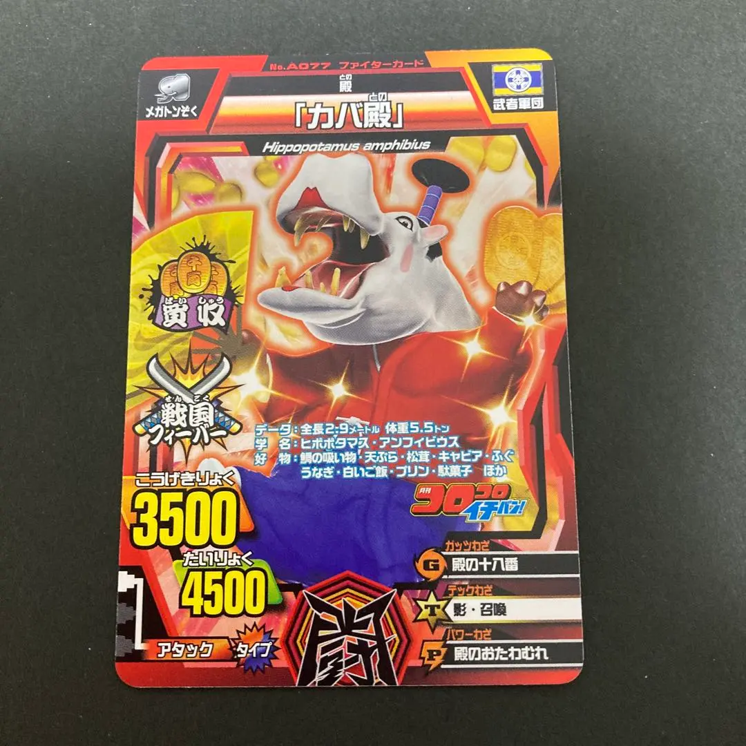 2026年最新】アニマルカイザー カバ殿の人気アイテム - メルカリ