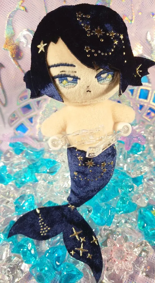 無屬性玩偶原創手工製作星屑人魚君‐ Mercari 日本最大二手網購平台