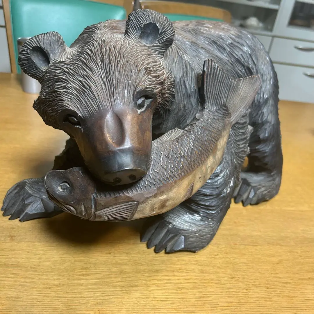 2026年最新】木彫り 熊 登別の人気アイテム - メルカリ