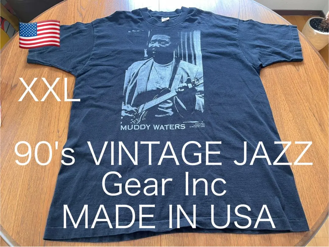 ヴィンテージ シングルステッチ 杉浦逸生 GRAM マディウォーターズ Tシャツ