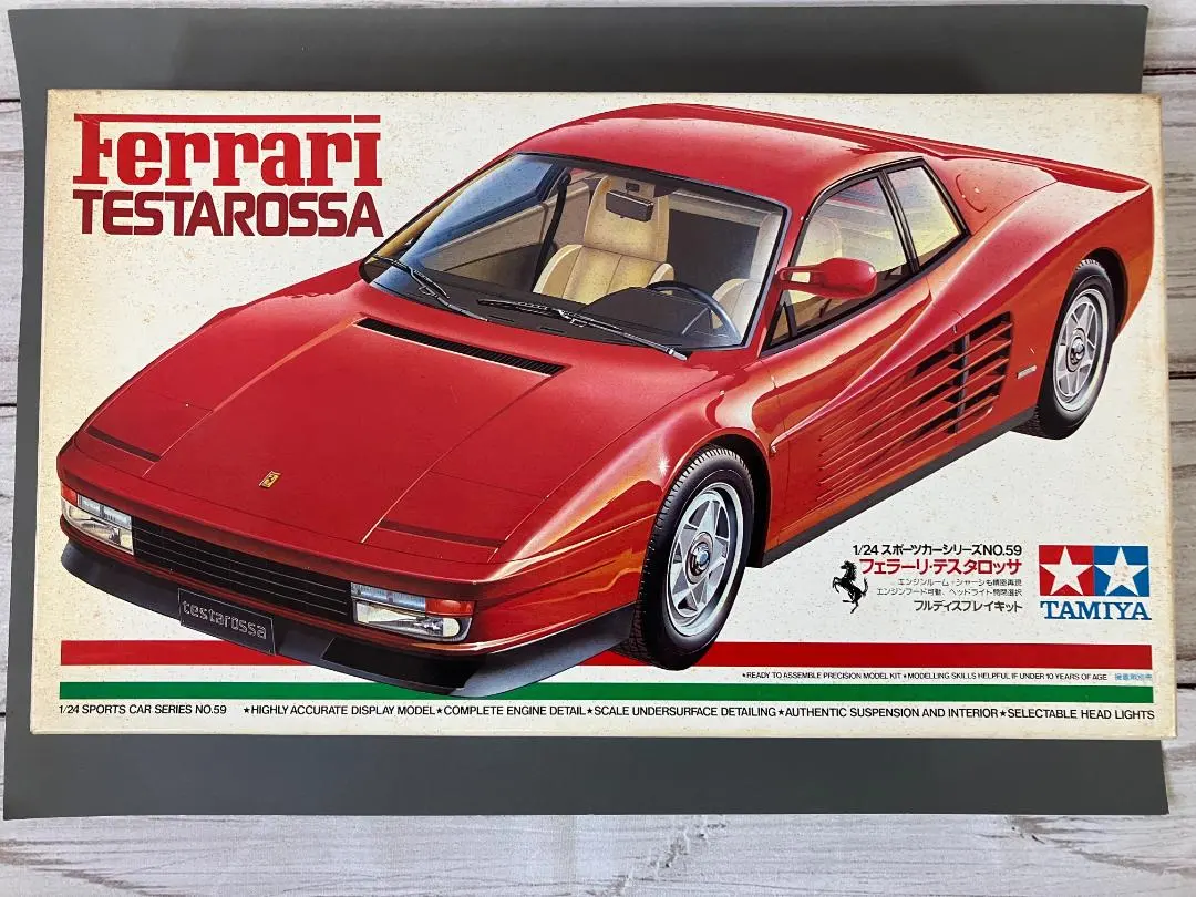 2026年最新】1/24 テスタロッサ タミヤの人気アイテム - メルカリ