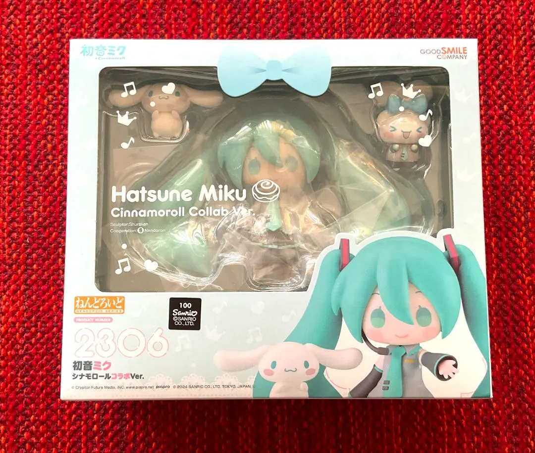 2026年最新】ねんどろいど 初音ミク×シナモロール 初音ミク