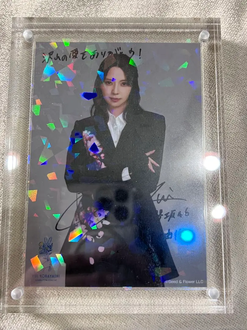 2026年最新】小林由依 生写真 サインの人気アイテム - メルカリ