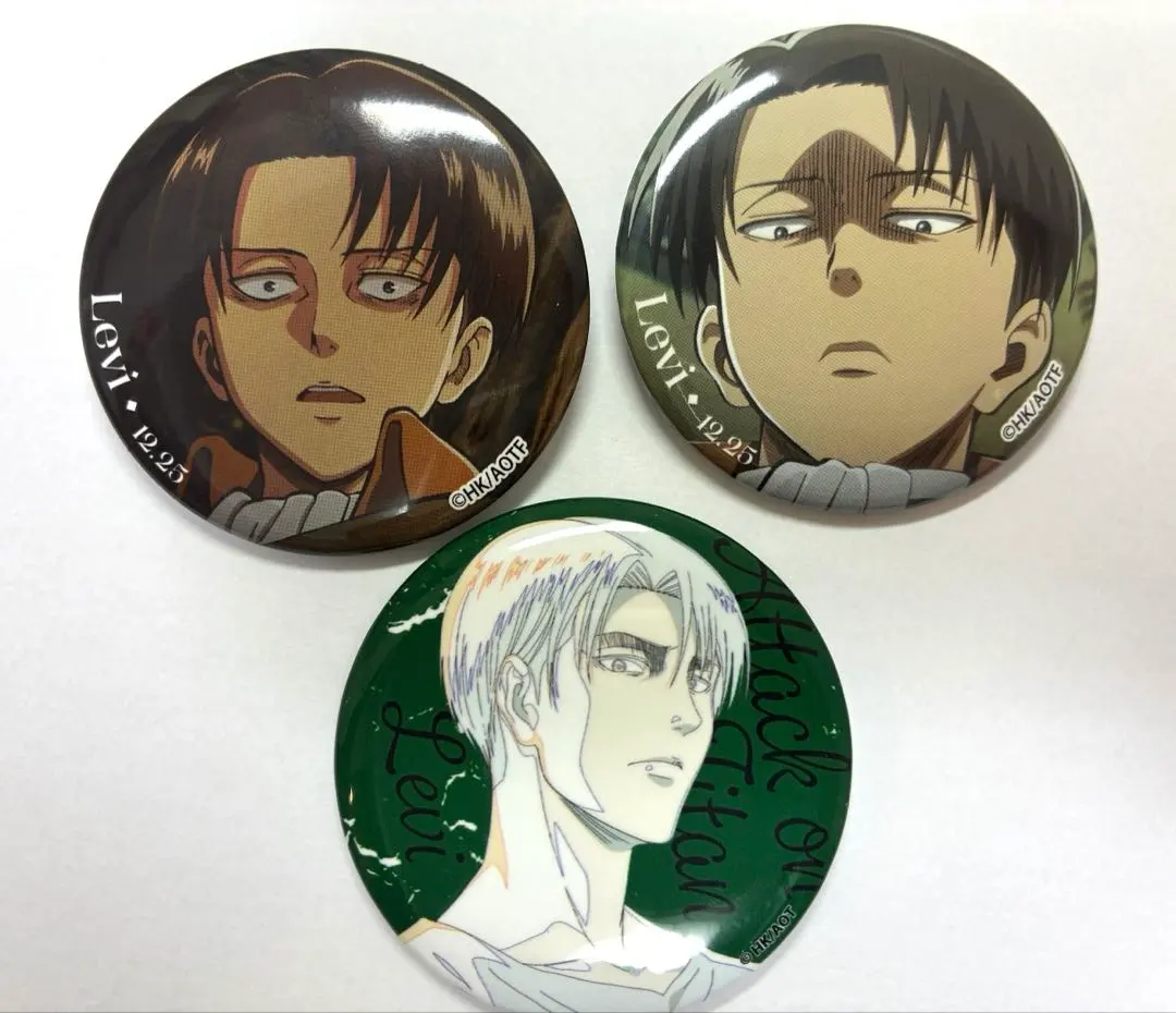 2026年最新】進撃の巨人 wit studio 原画 缶バッジ リヴァイの人気