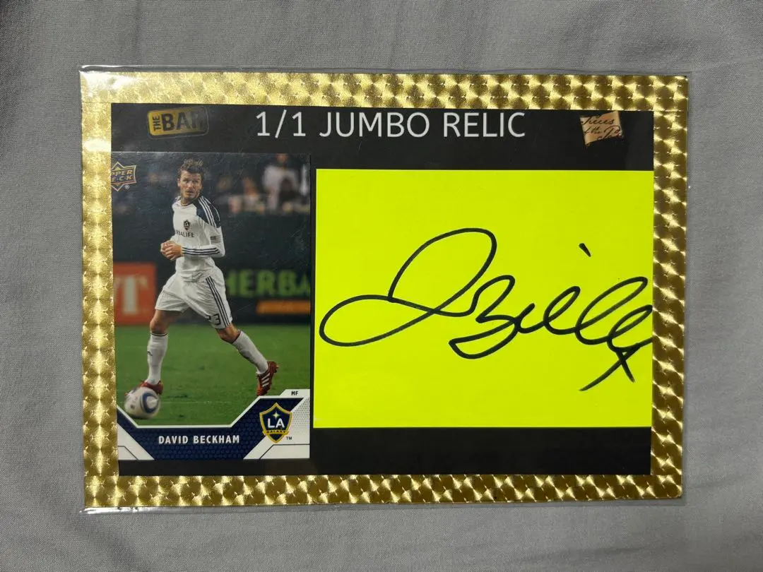 2026年最新】ベッカム 直筆サインの人気アイテム - メルカリ