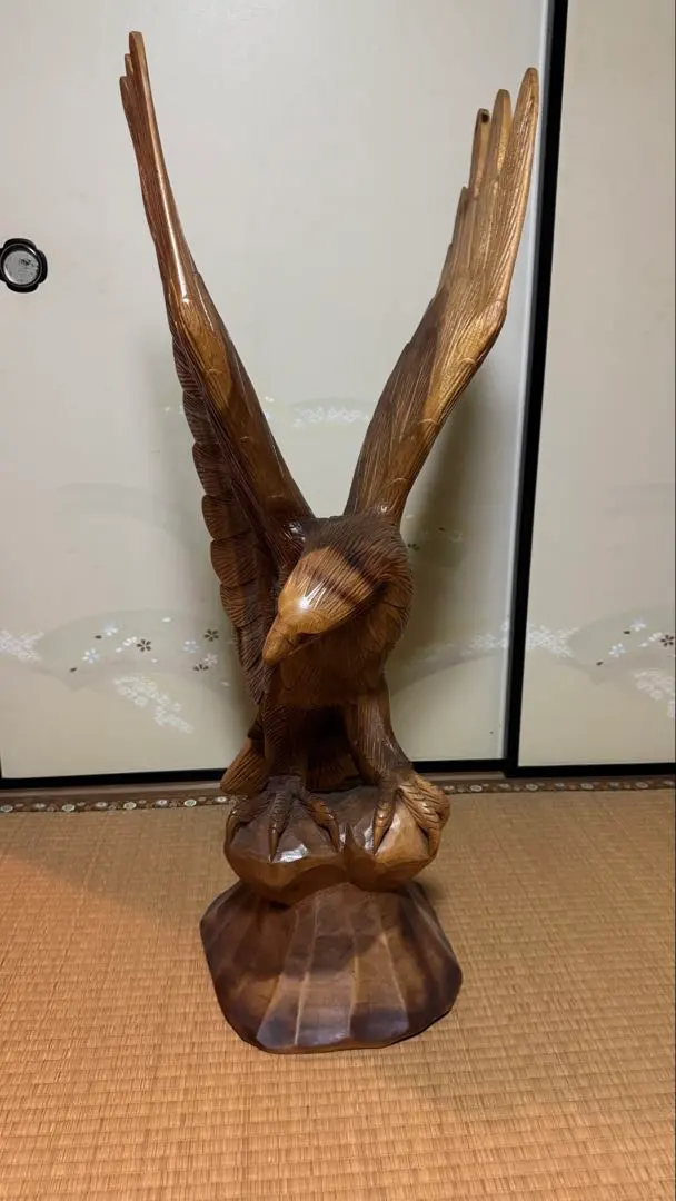 2026年最新】木彫 鷹の人気アイテム - メルカリ