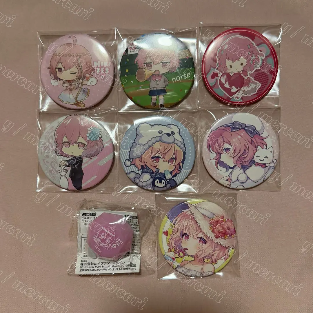 2026年最新】nqrse 缶バッジ ひきフェスの人気アイテム - メルカリ