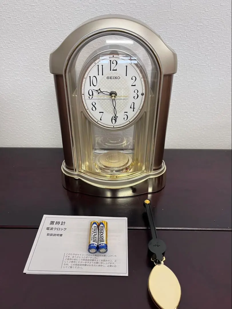 2026年最新】 SEIKO 電波時計 置き時計 BY227B の人気アイテム - メルカリ