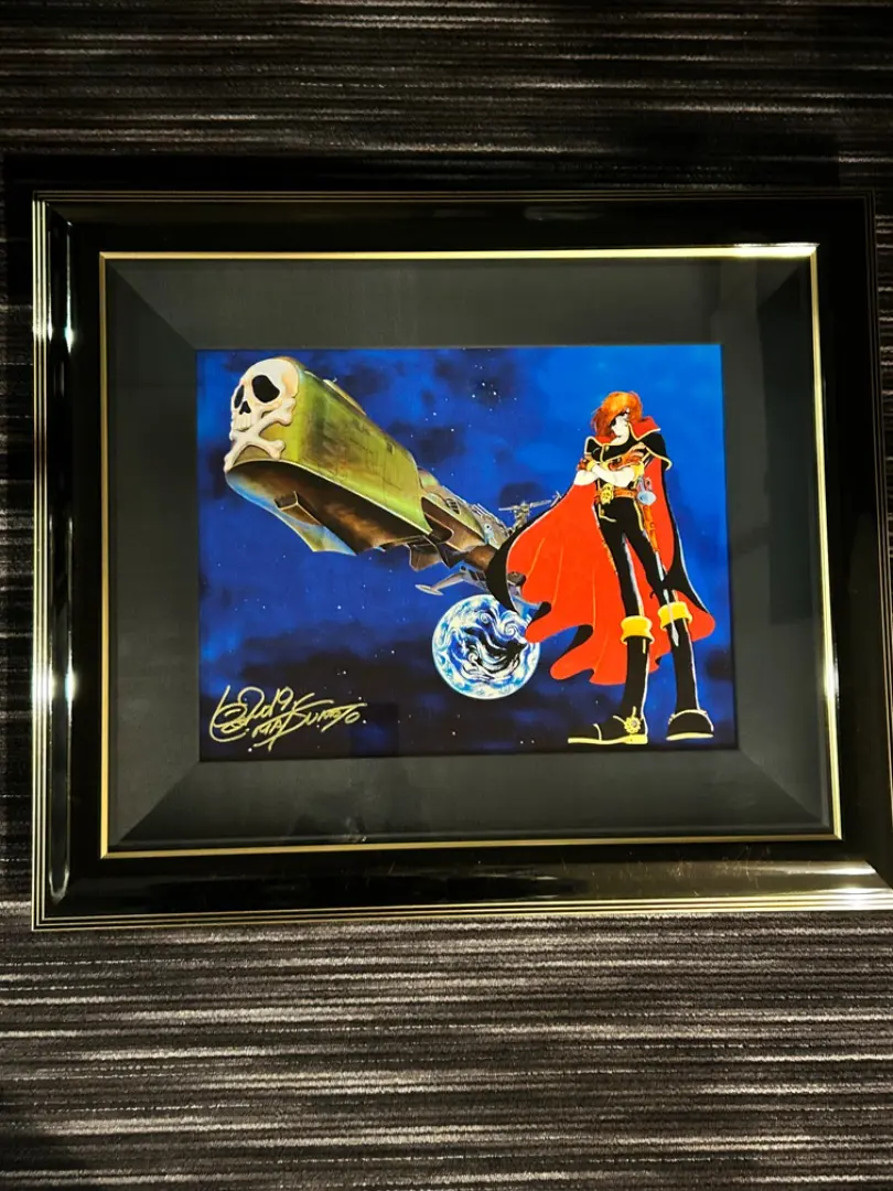 松本零士遥かなるアルカディア版画シルクスクリーン直筆サインED126/200