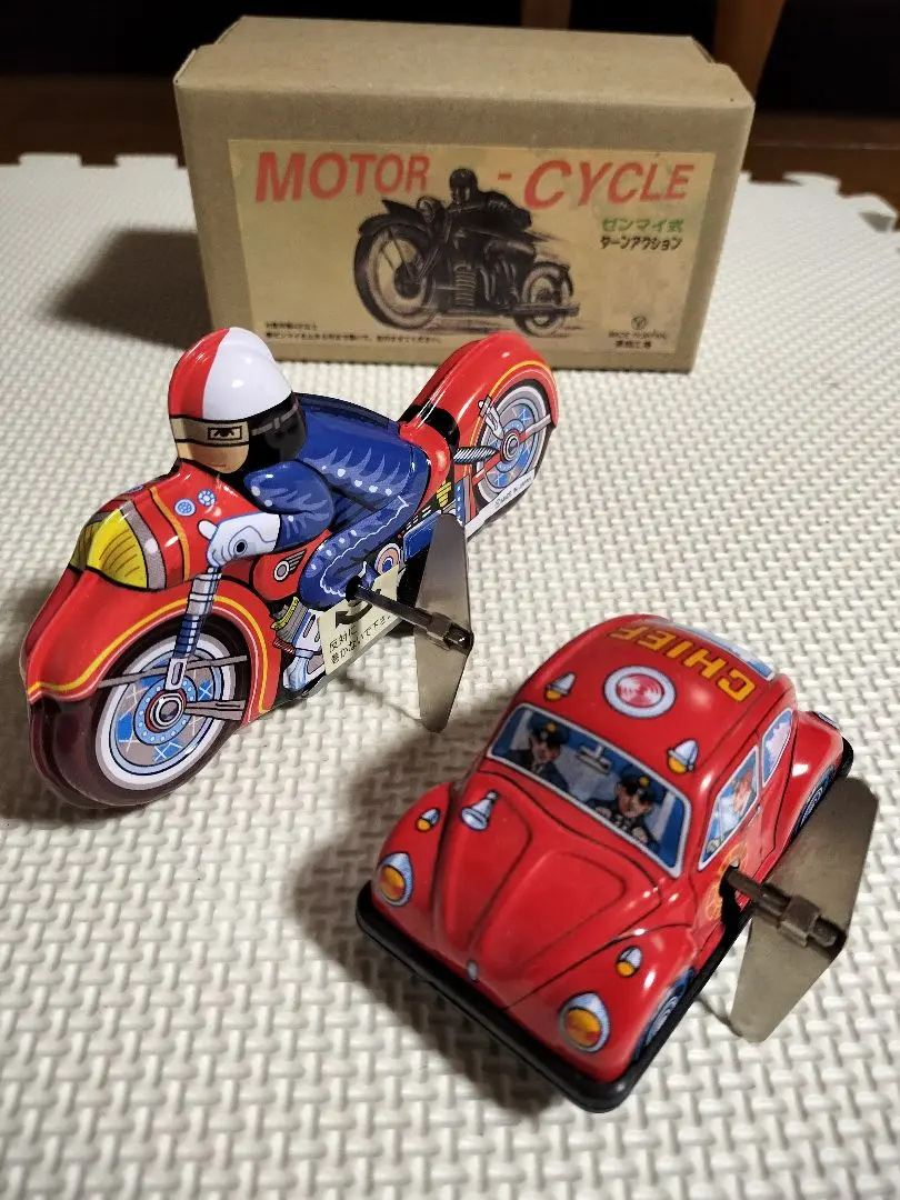 2026年最新】ブリキ バイク ゼンマイの人気アイテム - メルカリ