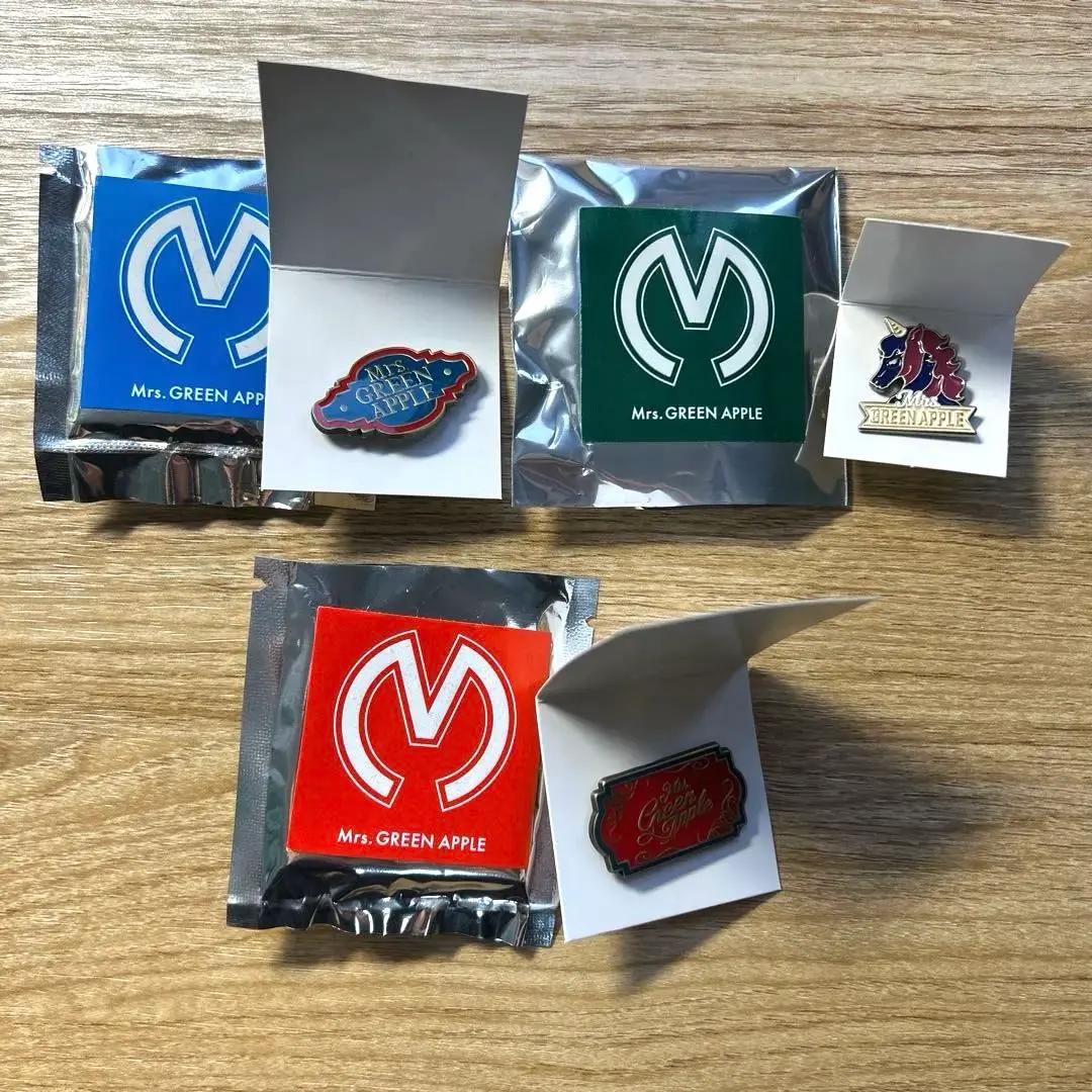 2026年最新】Mrs. GREEN APPLE ピンバッジ ensembleの人気アイテム