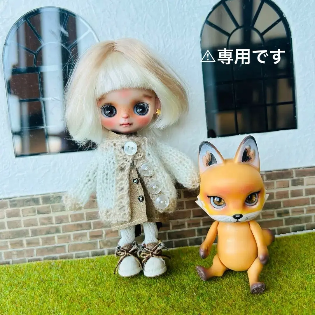 参考♪shino.doll カスタム プチブライス サムシングブルー 男の子