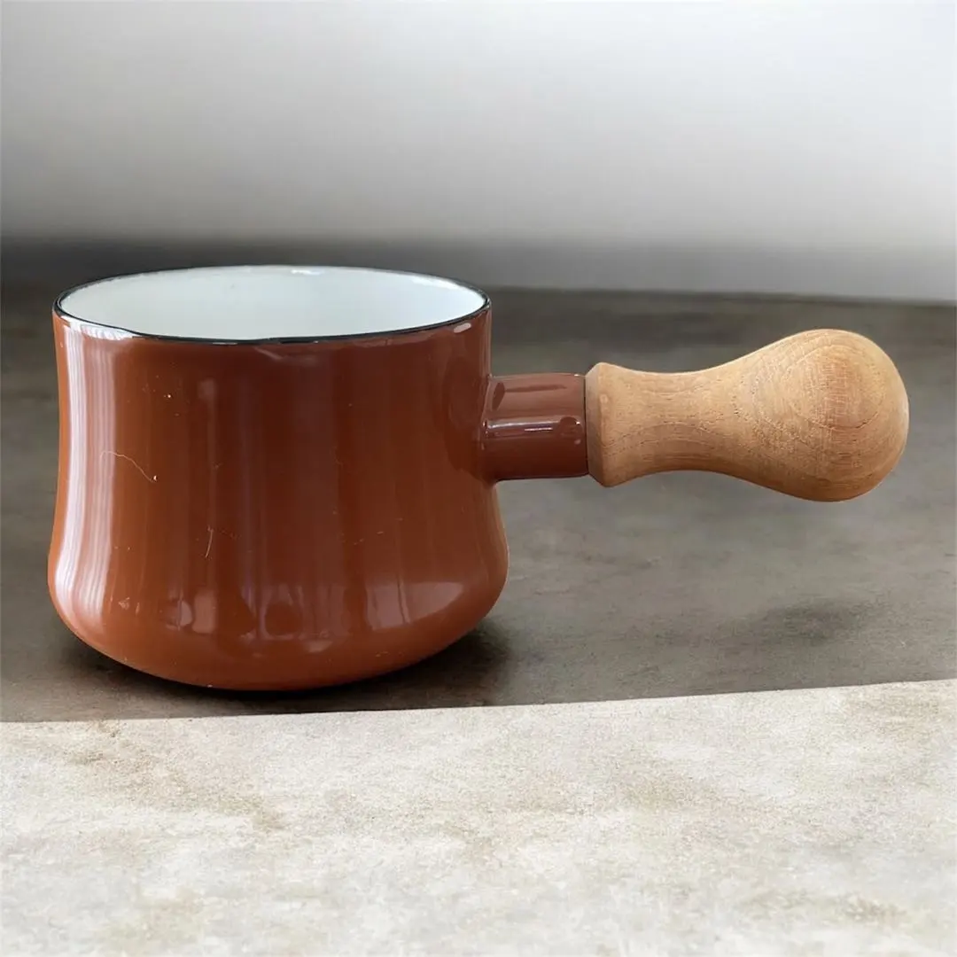 171◇DANSK バターウォーマー 片手深鍋 チリレッド 廃盤品 2026年最新