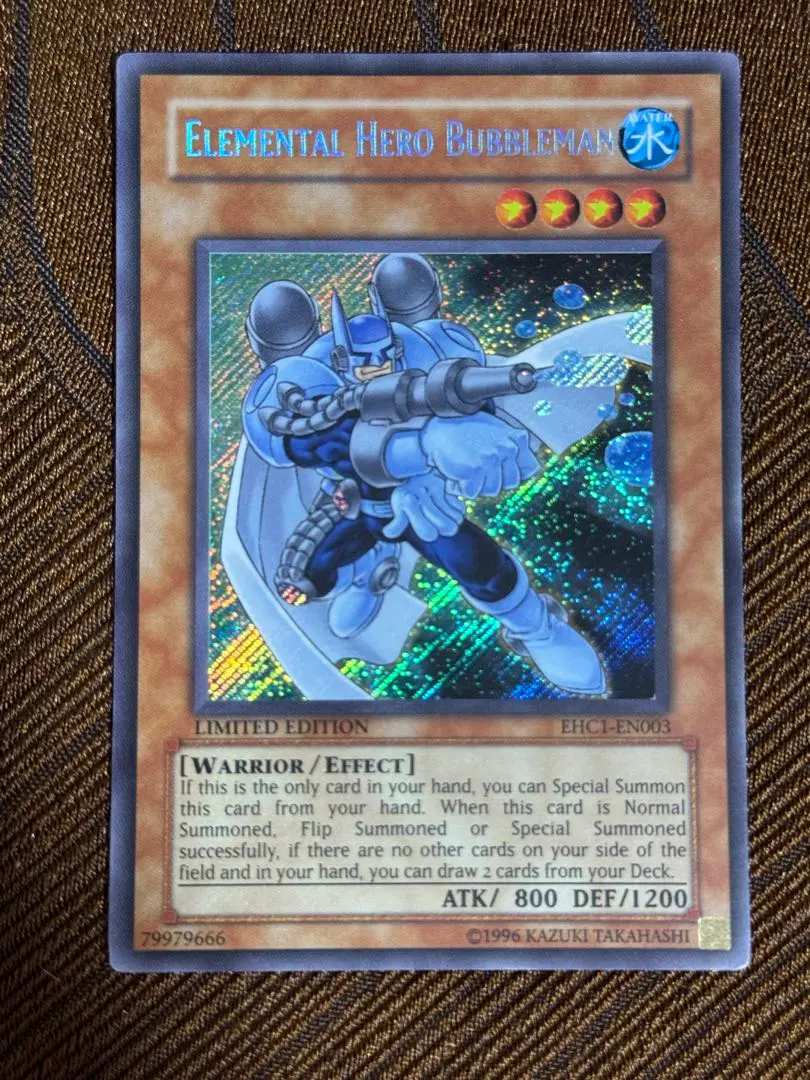 2026年最新】遊戯王 英語版 E・HERO バブルマン シークレットの人気