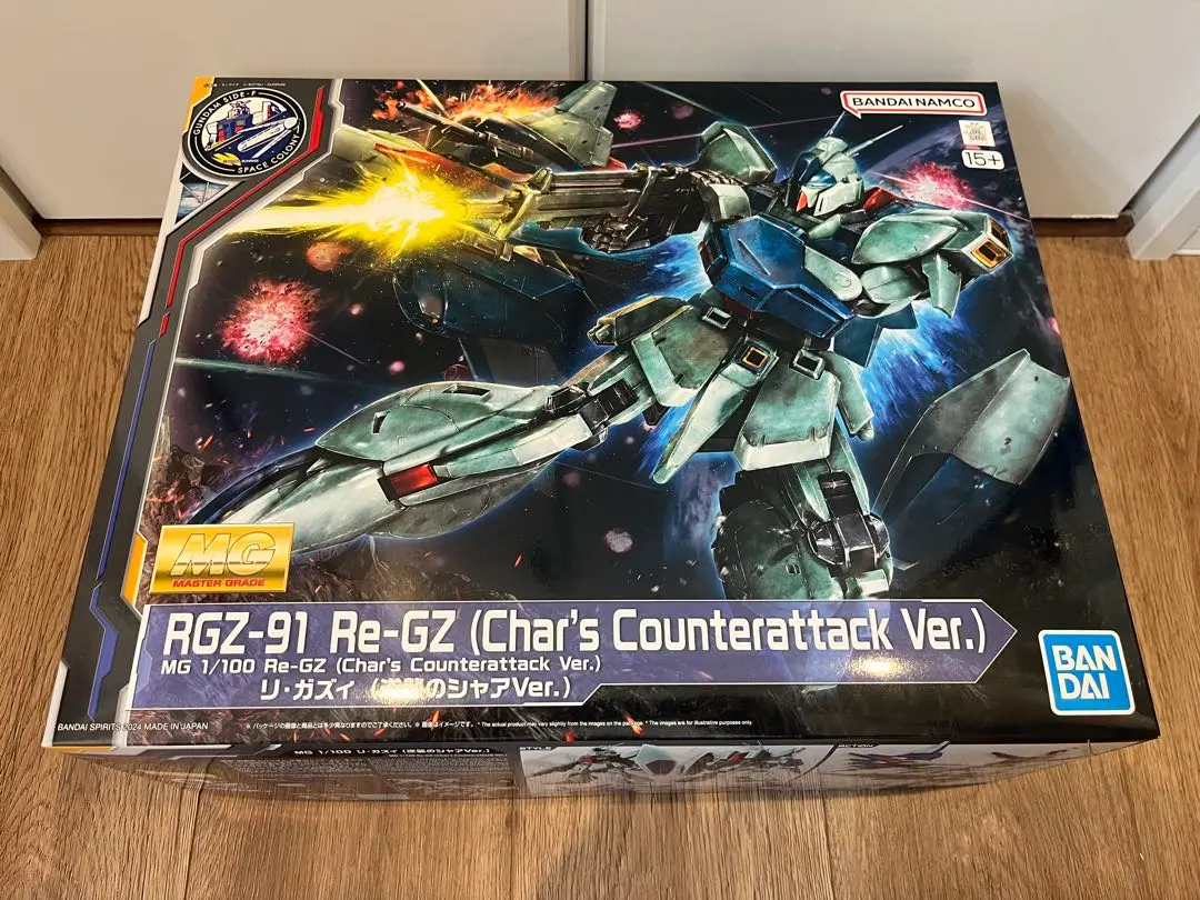 2026年最新】1/100 MG RGZ-91 リ・ガズィ(逆襲のシャアVer.) 「機動