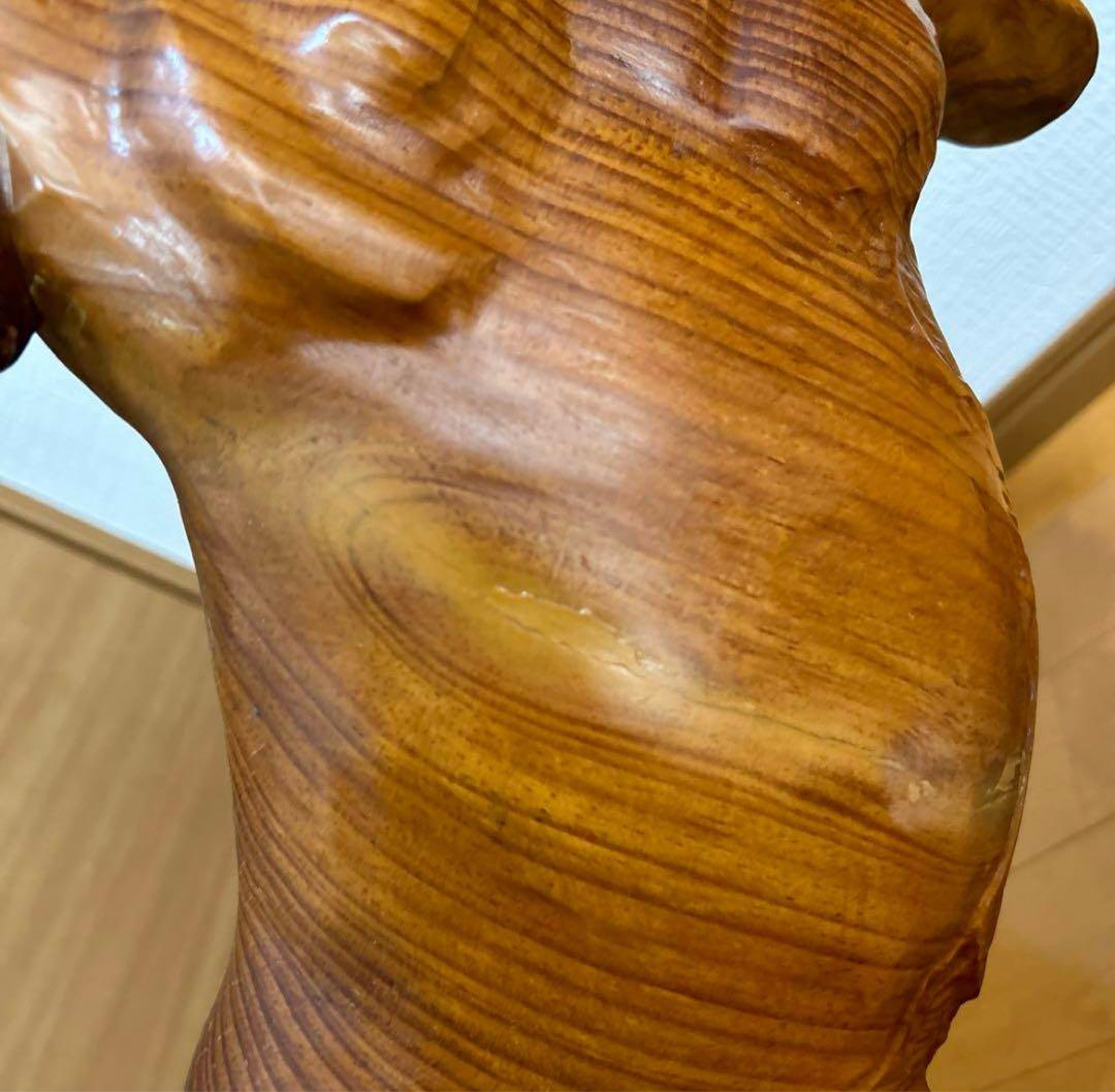 ★ 馬　置物　木　木製　木彫り　インテリア　オブジェ　豪華