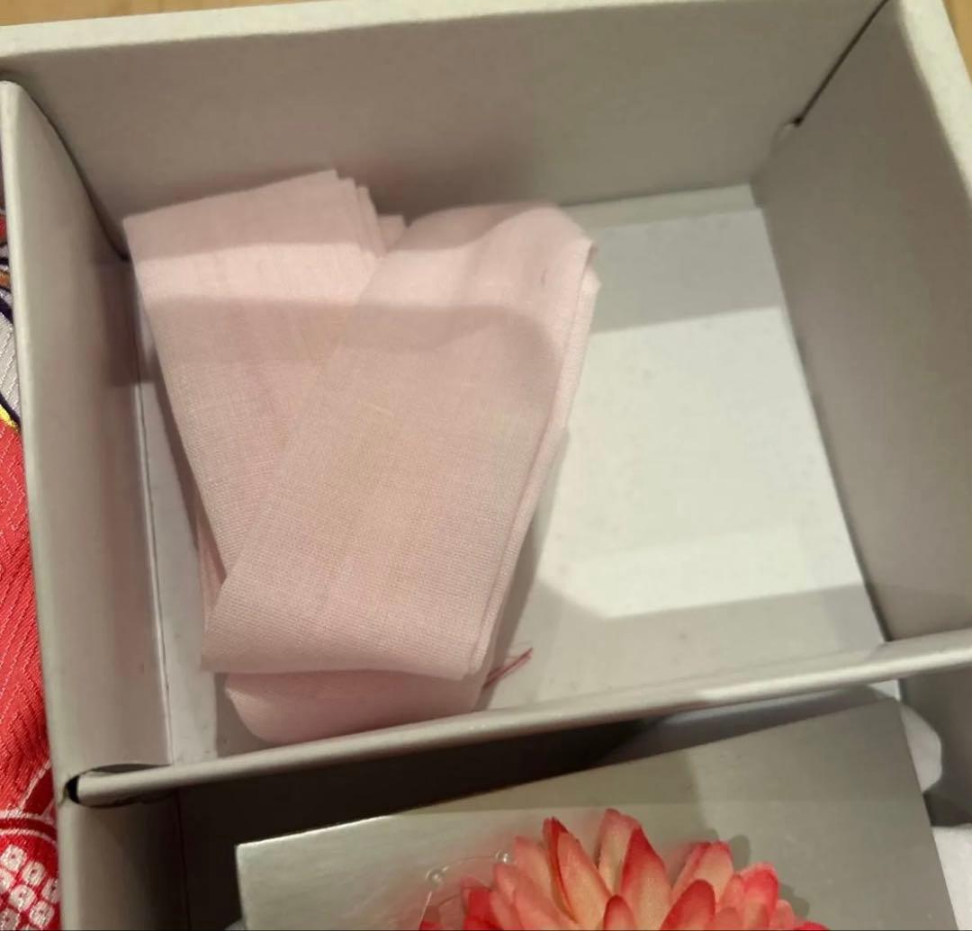 【未使用品】七五三 子供用 花柄 ピンク系 セット　３歳