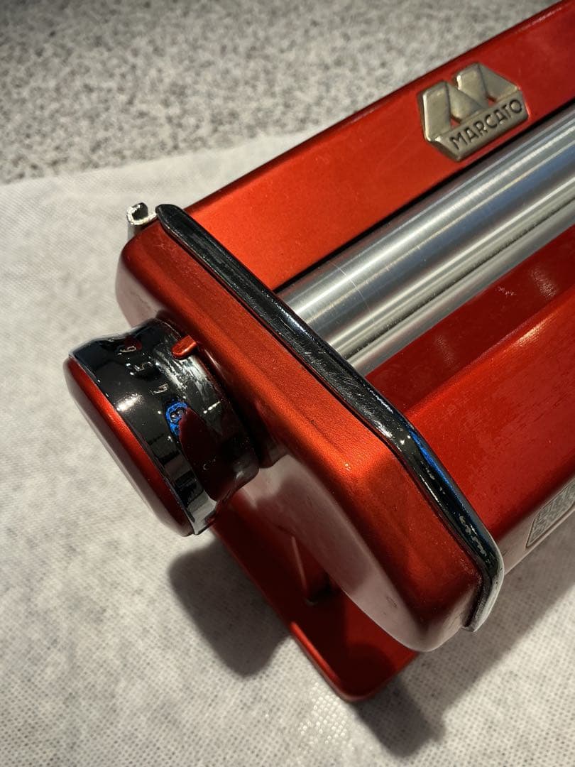 Marcato Atlas150 パスタマシン オレンジ色　マルカート　製麺機