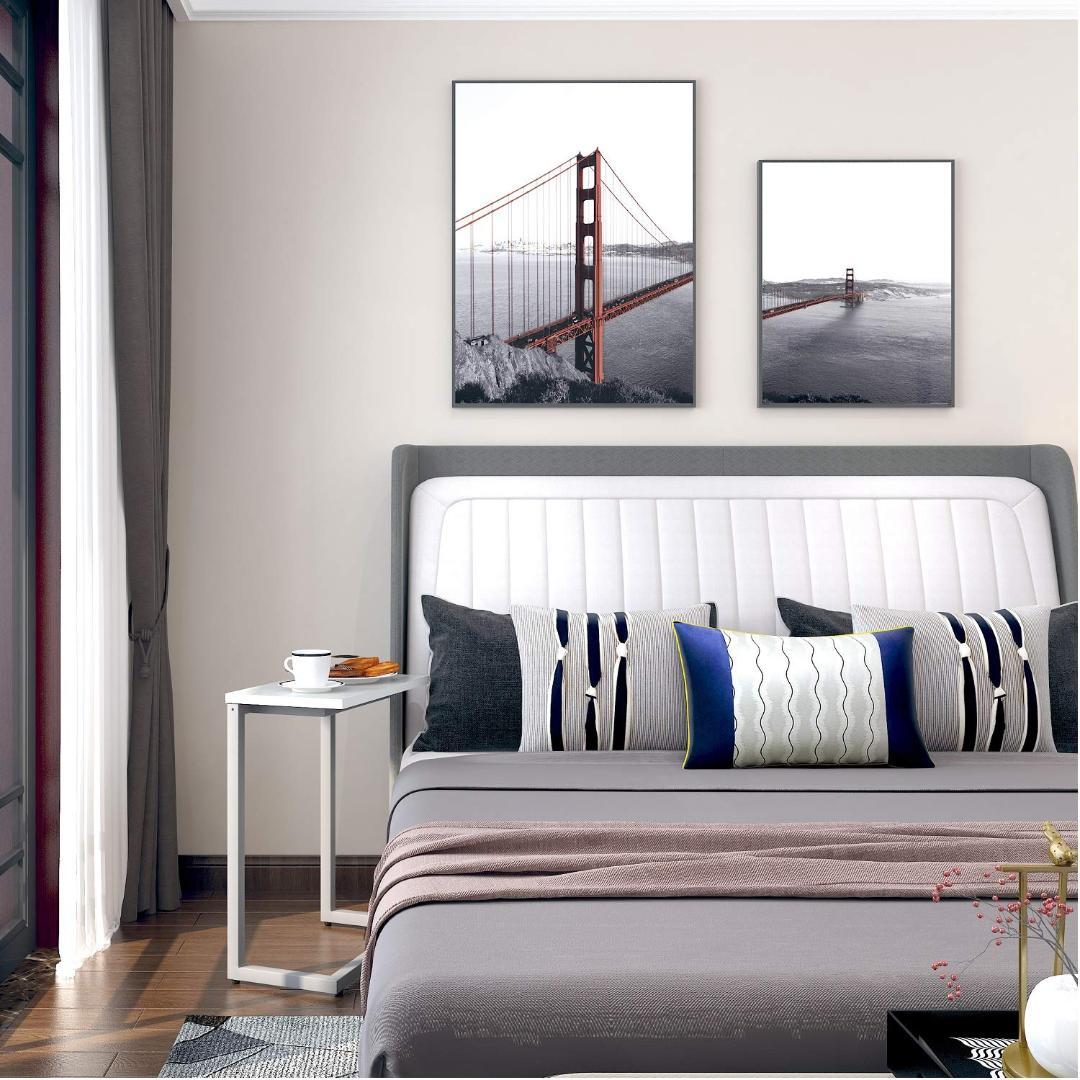 コの字 コンパクト スタイリッシュ サイドテーブル