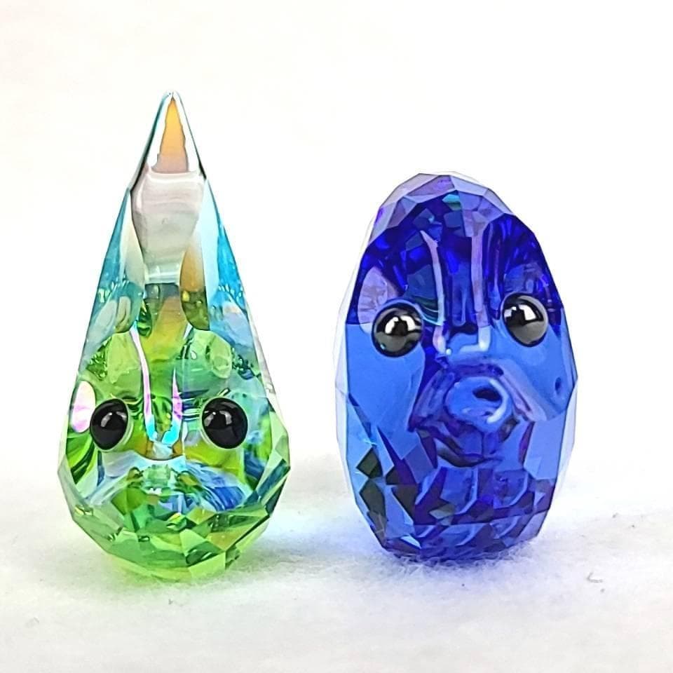 〇美品〇スワロフスキー　熱帯魚　魚　置物　フィギュリン　2体セット 7