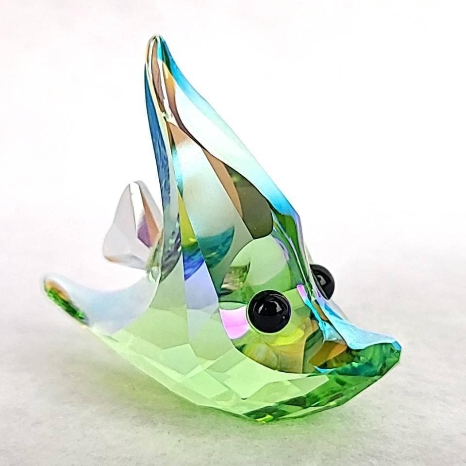 〇美品〇スワロフスキー　熱帯魚　魚　置物　フィギュリン　2体セット 7
